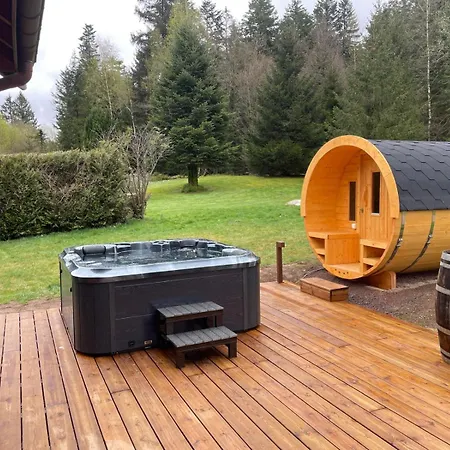 Chalet Cosy & Confort Spa,sauna,petanque,ve - Situation A