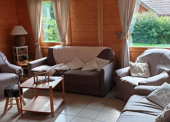 Cosy & Confort Spa,sauna,petanque,ve - Situation A شاليه